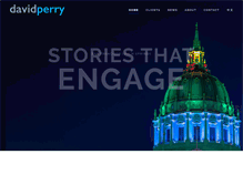 Tablet Screenshot of davidperry.com